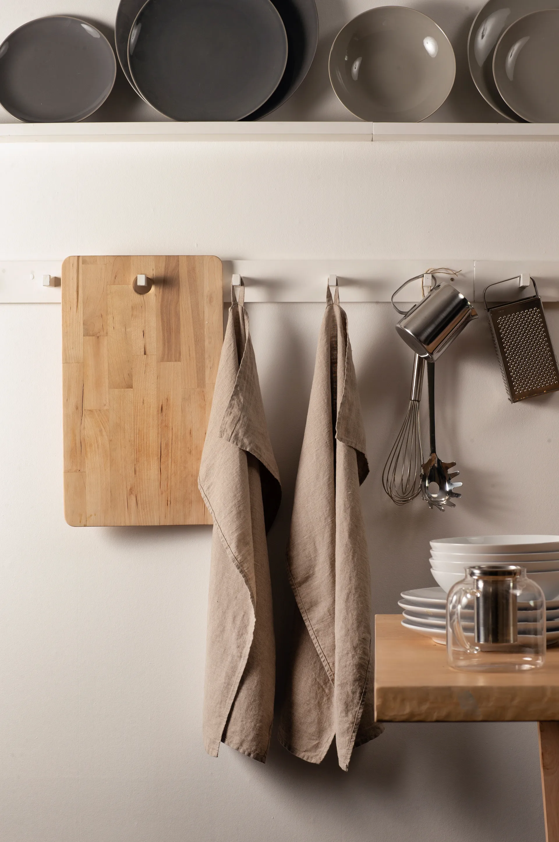 Sunshine viskestykke 2-pak, Natural Himla