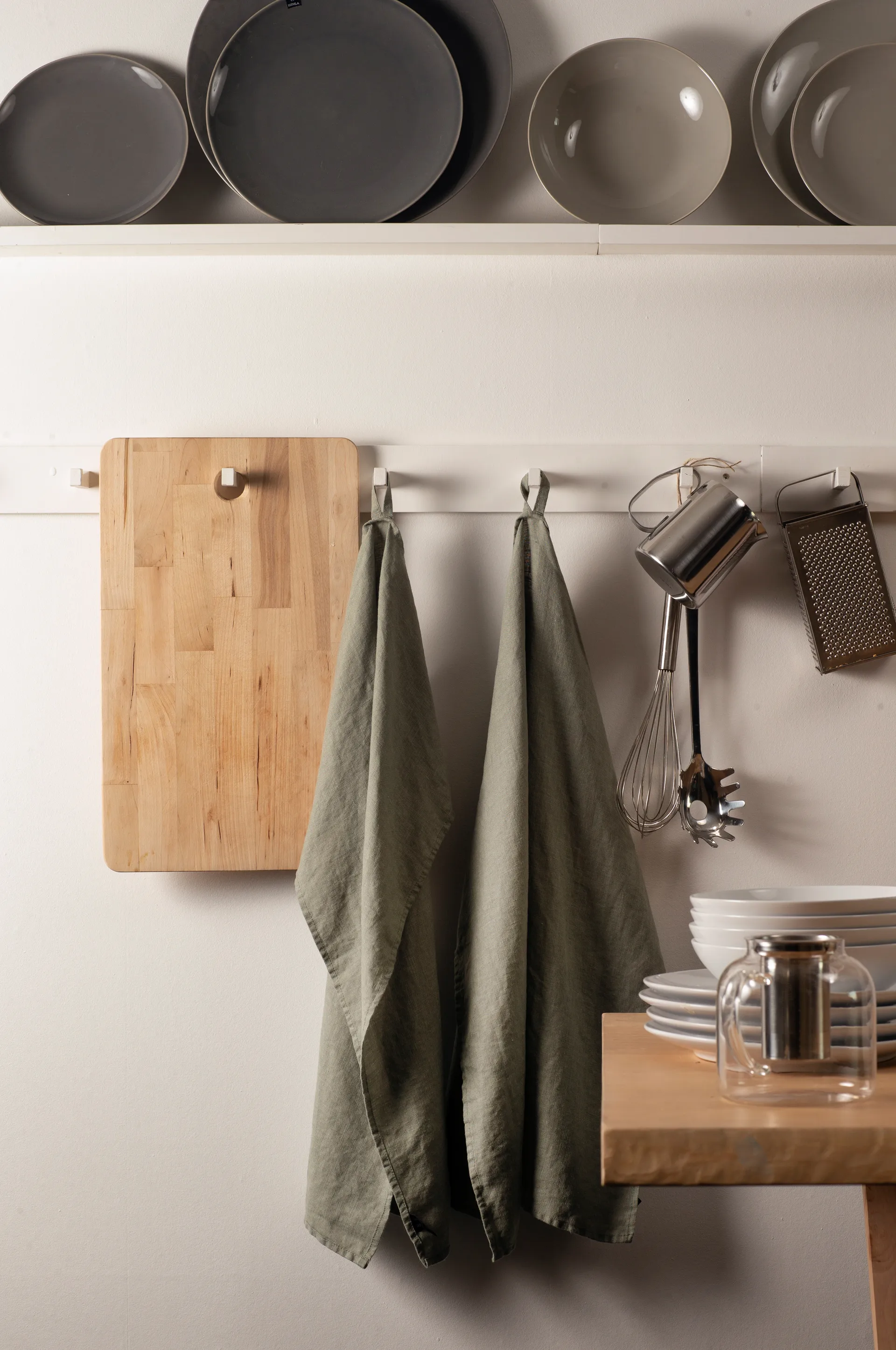 Sunshine viskestykke 2-pak, Sage Himla