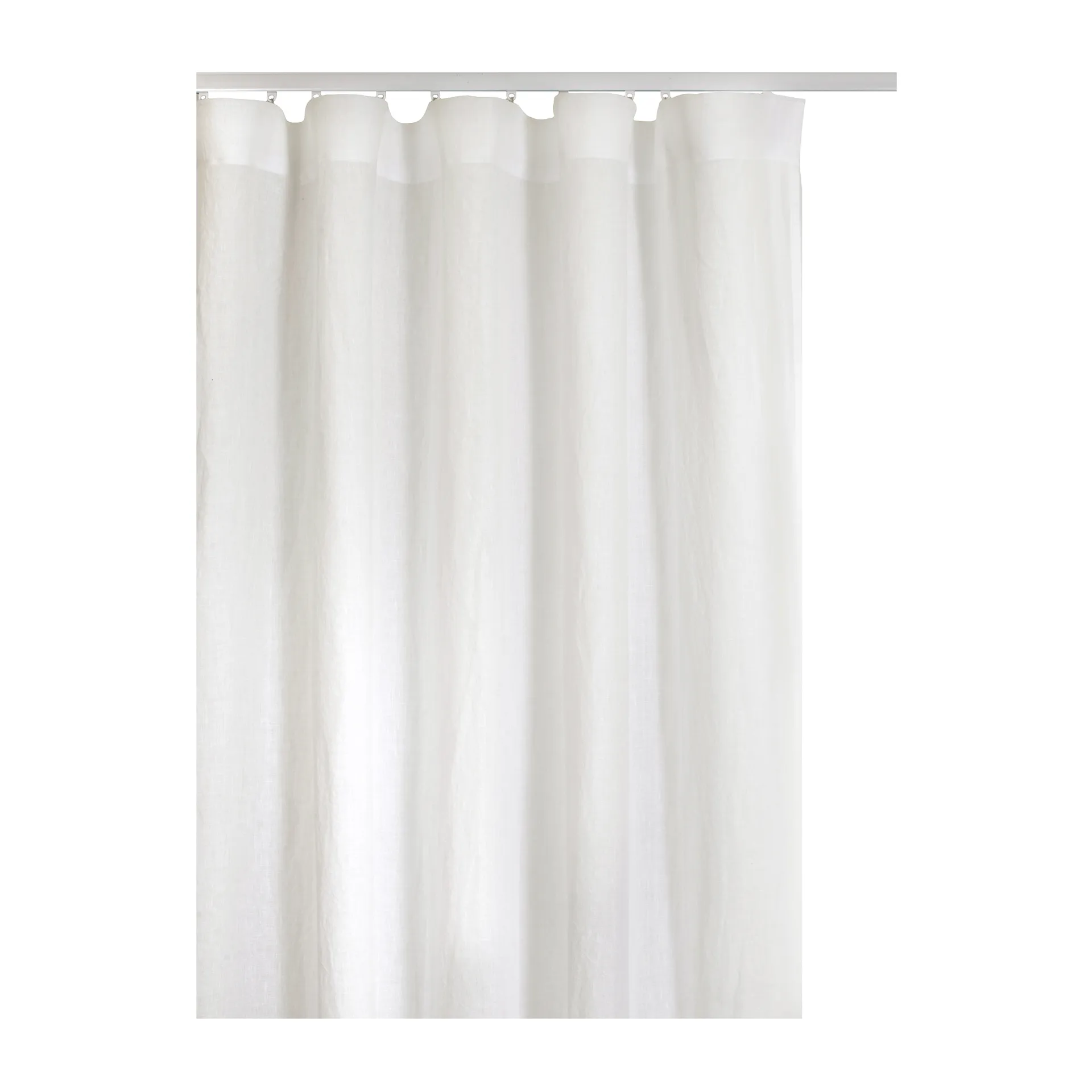Twilight gardin med rynkebånd 140x250 cm, Offwhite Himla