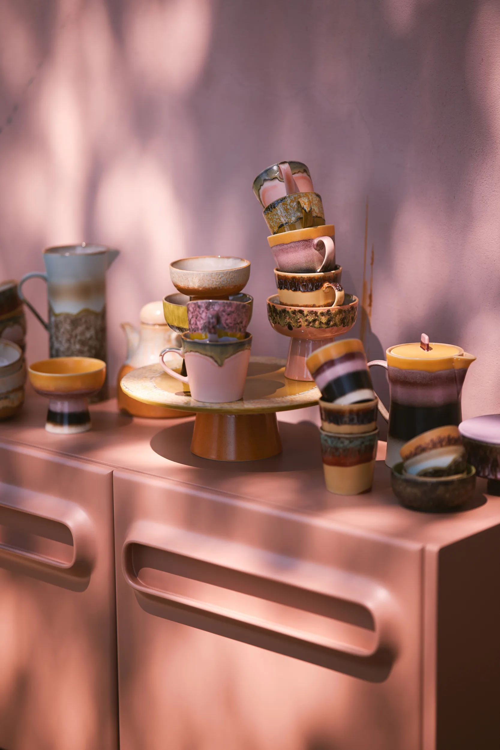 70's cappuccinokrus 33 cl, Sunset HKliving