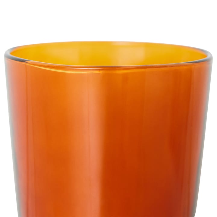 70's glassware teglas 20 cl 4-pak, Amber brown HKliving