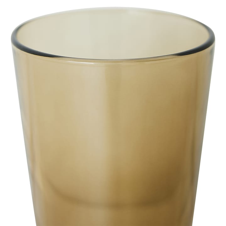 70's glassware teglas 20 cl 4-pak, Mud brown HKliving