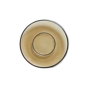 70's glassware underkop Ø10,6 cm 4-pak - Mud brown - HKliving