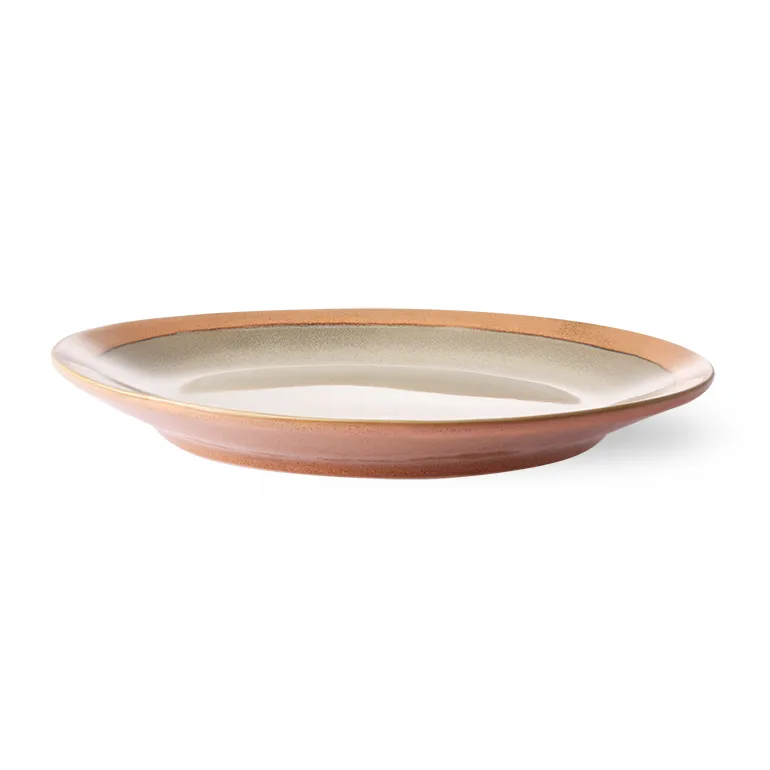 70's tallerken 22 cm 2-pak, Earth HKliving