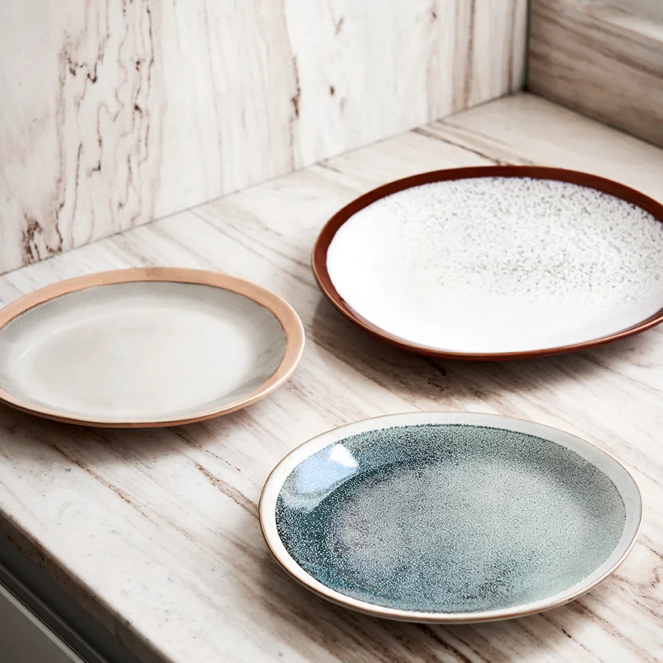 70's tallerken 22 cm 2-pak, Earth HKliving
