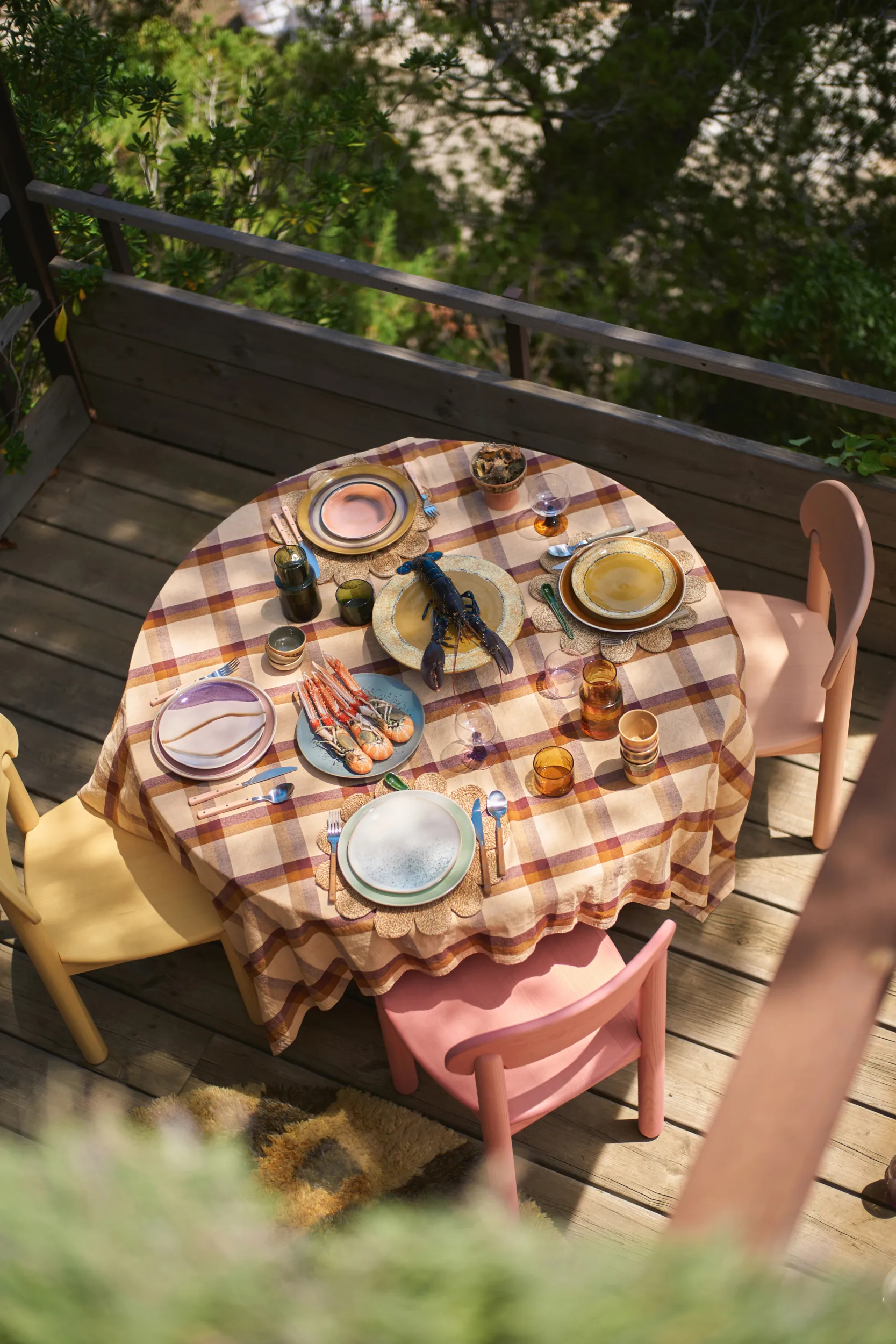 70's tallerken 22 cm 2-pak, Paradise HKliving