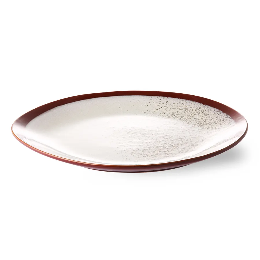 70's tallerken Ø27,5 cm 2-pak, Frost HKliving