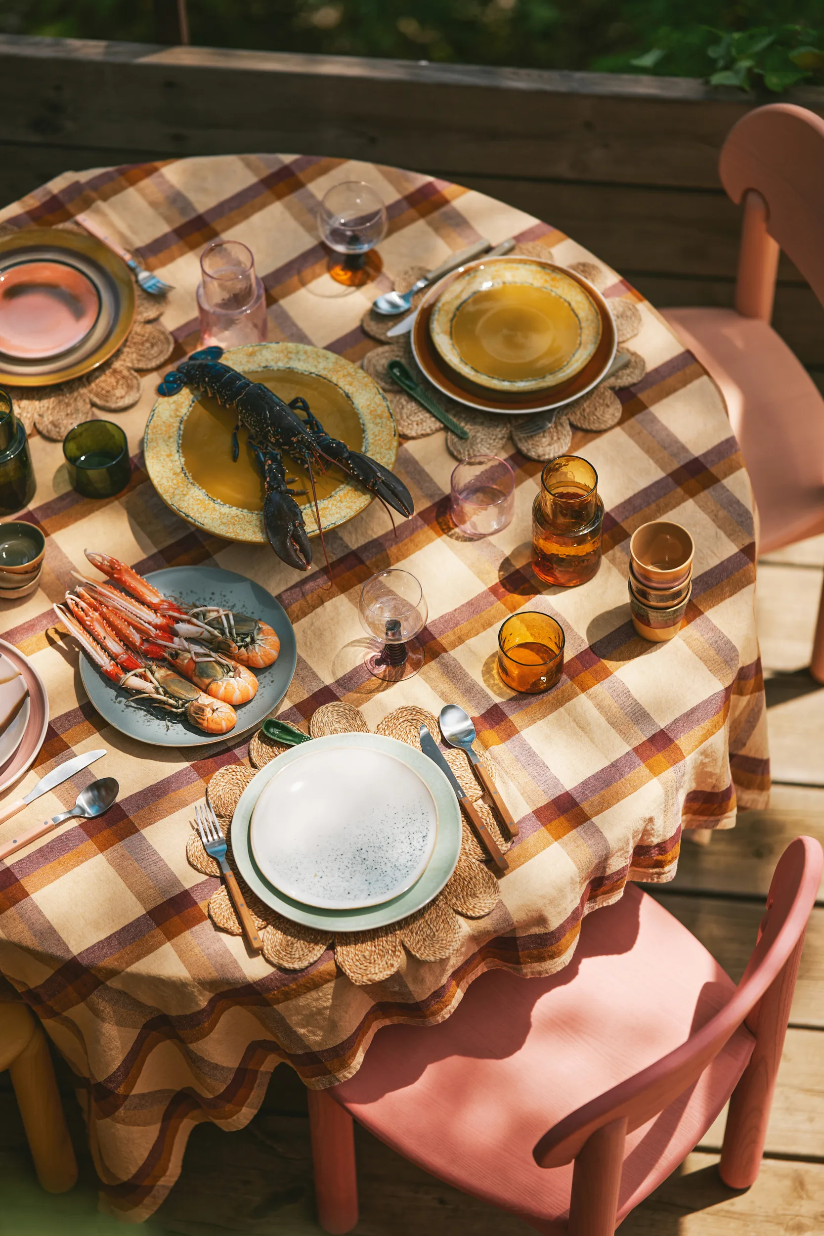 70's tallerken Ø27,5 cm 2-pak, Palms HKliving