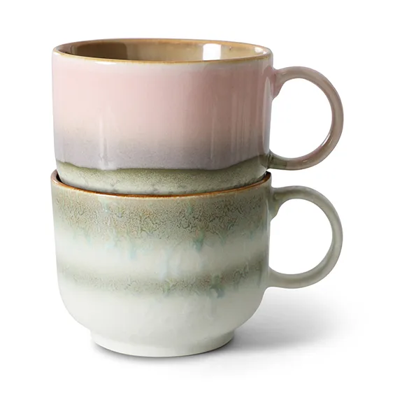 HKliving 70's tekop 42,5 cl 2 dele Nova