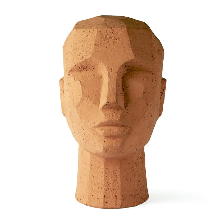 Abstrakt Hovedskulptur 18x15x25 cm, Terracotta HKliving