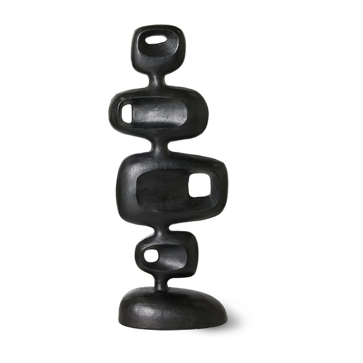 Aluminium sculpture 80 cm, Heavy black HKliving