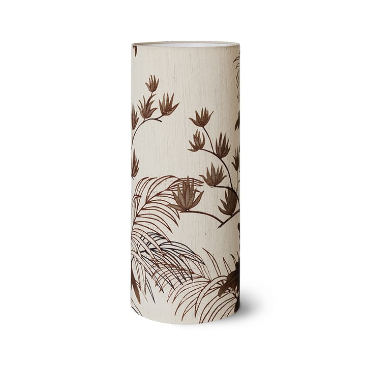 Cylinder lampeskærm Ø28,5 cm, Floral HKliving