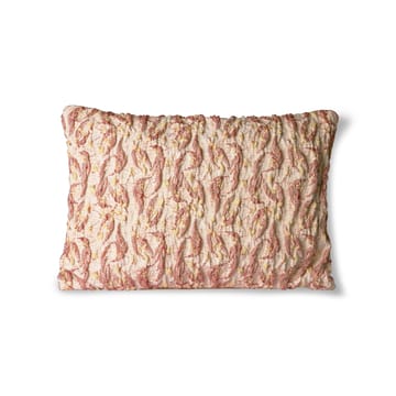 Floral pude 30x40 cm - Burgundy/Gul - HKliving