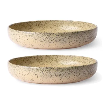 Gradient dyb tallerken Ø21,5 cm 2-pak - Peach - HKliving