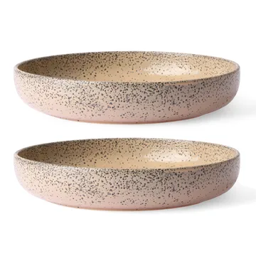 Gradient dyb tallerken Ø21,5 cm 2-pak - Taupe - HKliving