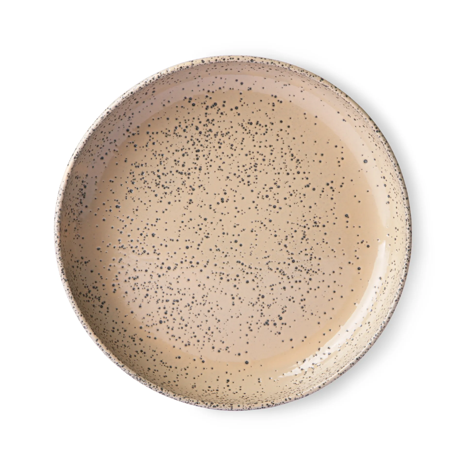 Gradient dyb tallerken Ø21,5 cm 2-pak, Taupe HKliving