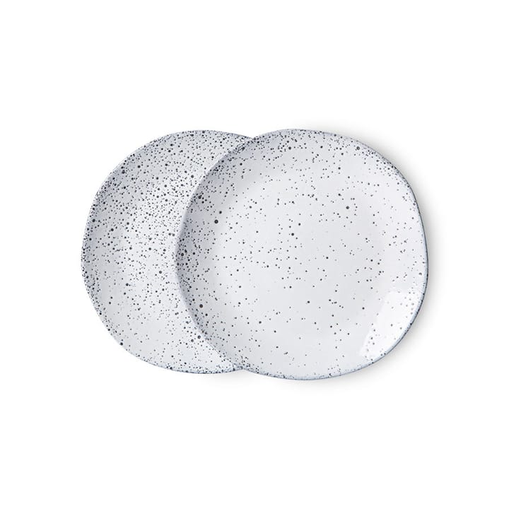 Gradient tallerken 2-pak Ø16 cm - Cream - HKliving