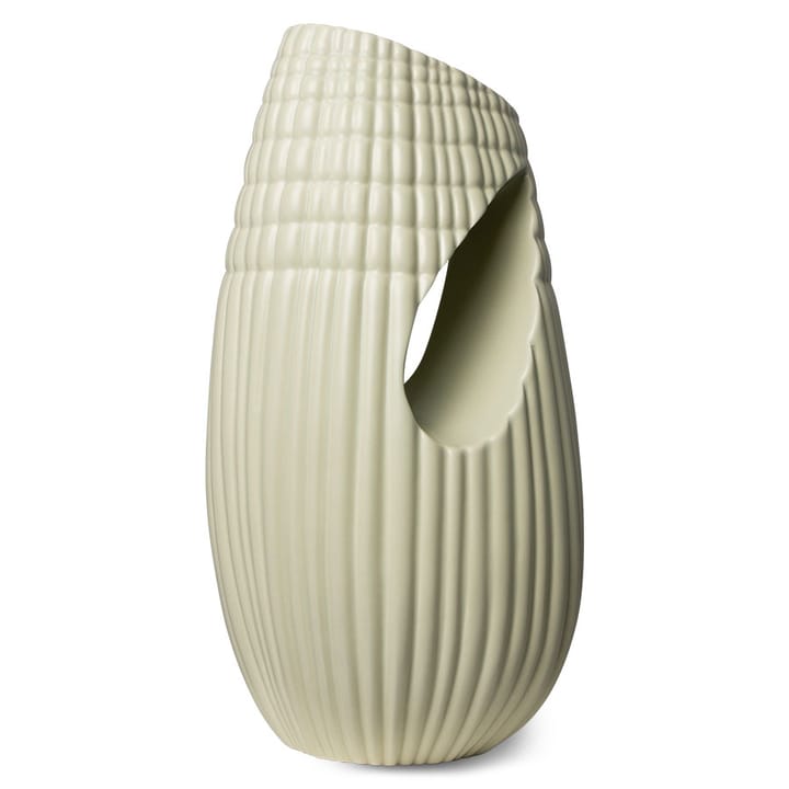 HK Objects vase Riflet 14x32 cm - Mat mint - HKliving