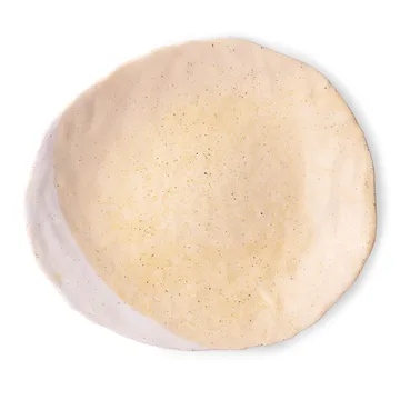 HKliving dekorationstallerken 34,5x38 cm - Cream/White - HKliving