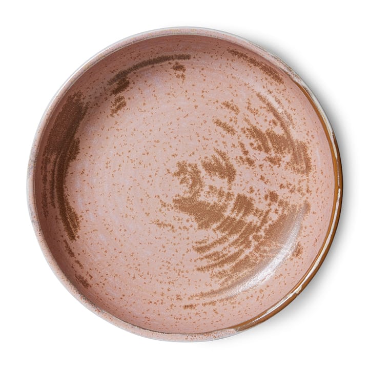 Home Chef dyb tallerken large Ø21,5 cm, Rustic pink HKliving