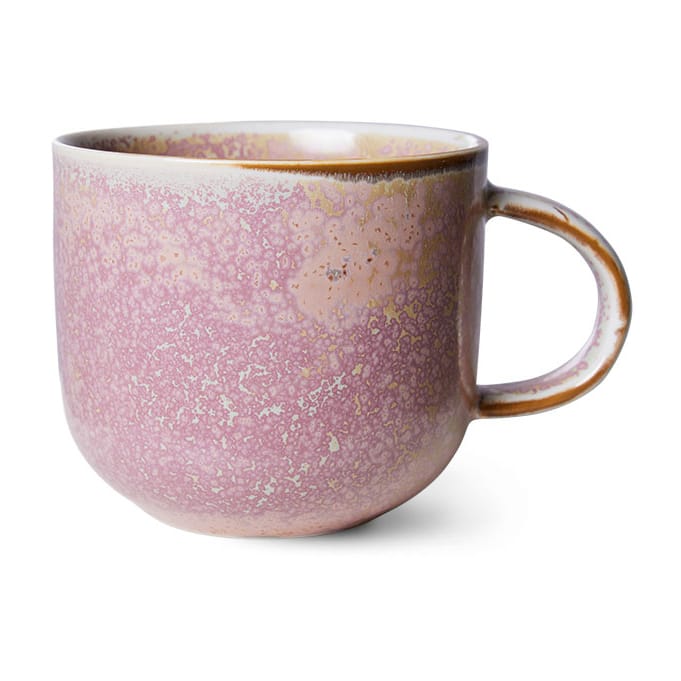 Home Chef krus med hank 32 cl - Rustic pink - HKliving