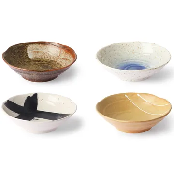 Kyoto skål Ø16,5 cm 4 dele - Multi - HKliving