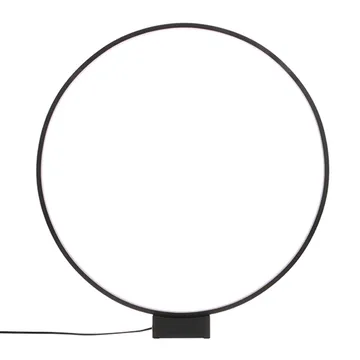 Luminous circle bordlampe 60 cm - Sort - HKliving