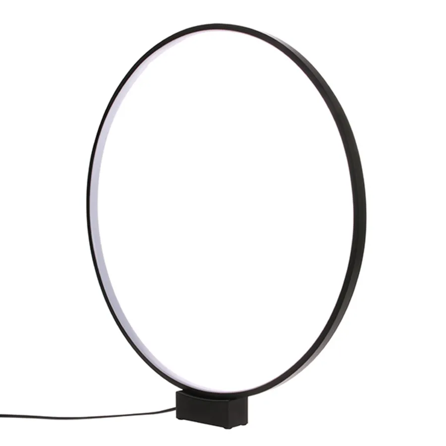Luminous circle bordlampe 60 cm, Sort HKliving