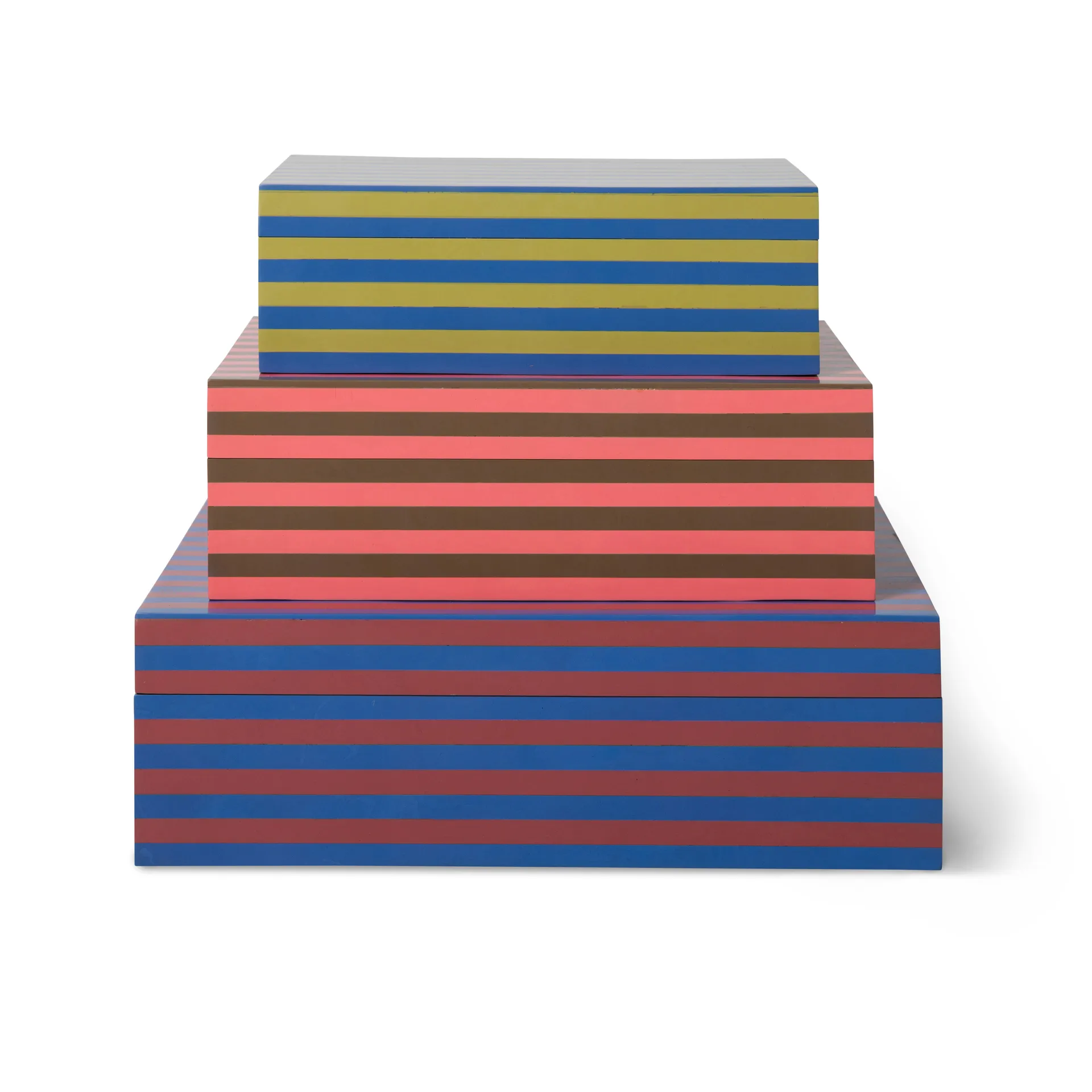 Opbevaringsboks med låg 3 dele, Dusk HKliving