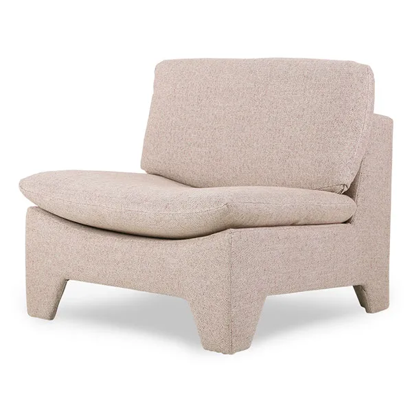 Retro lounge Lænestol, Nude melange HKliving