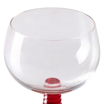 Swirl vinglas lavt - Red - HKliving