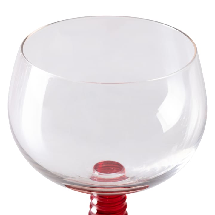 Swirl vinglas lavt, Red HKliving