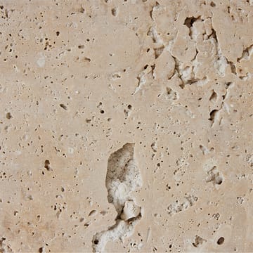 Travertin skærebræt 40x50 cm - Beige - HKliving