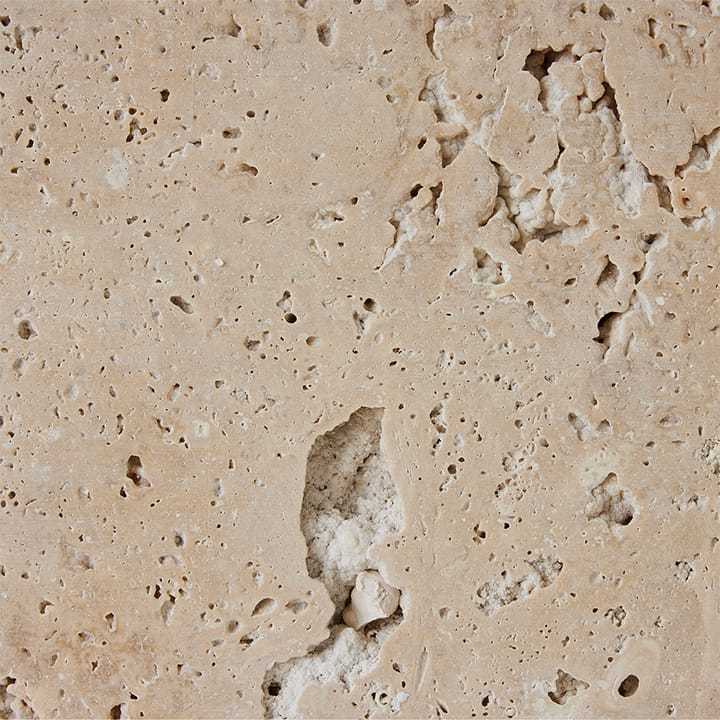 Travertin skærebræt 40x50 cm, Beige HKliving