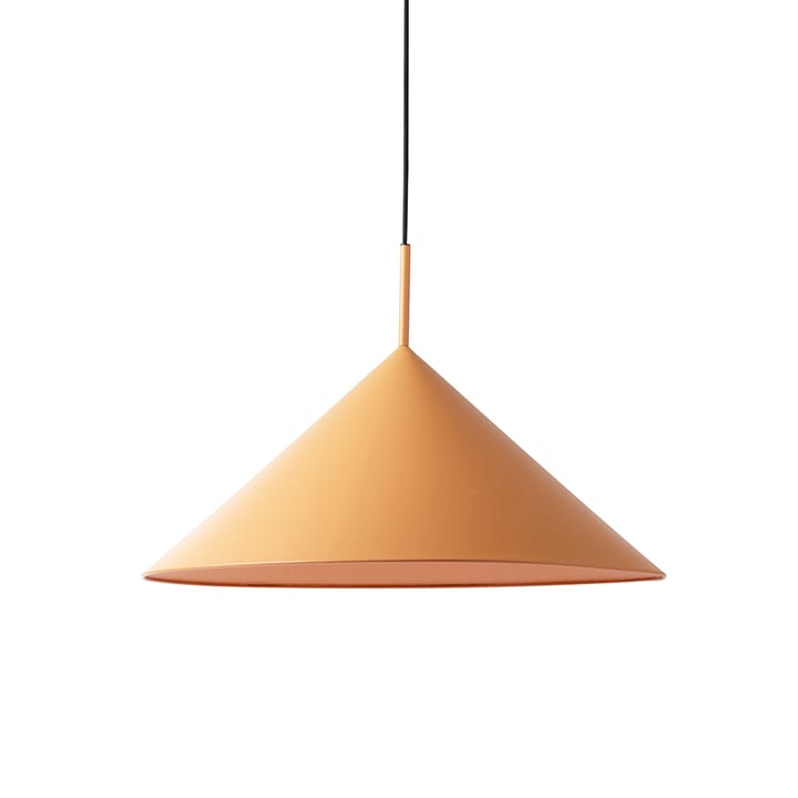 Triangle loftlampe/pendel L 60x39 cm, Mat fersken HKliving