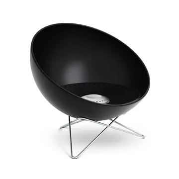 BOWL 57 ildsted - Sort-sølv, stjernestativ - Höfats