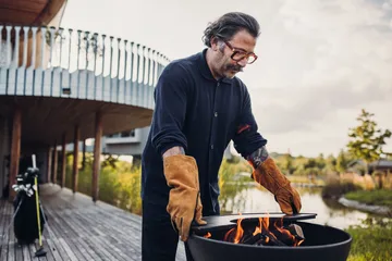 BOWL 57 Plancha stegebord - Sort - Höfats