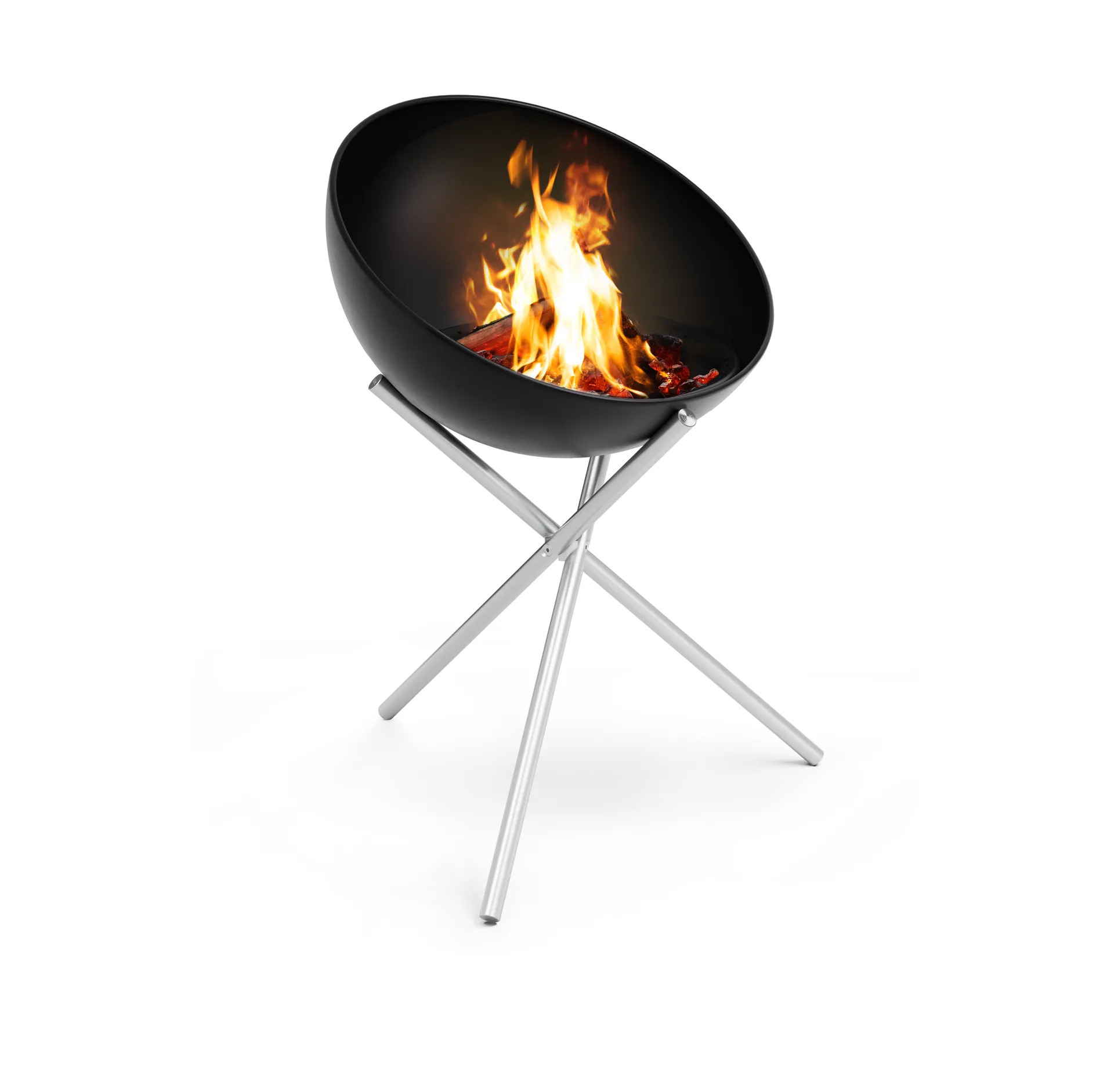 BOWL 57 tripodstativ, Sølv Höfats