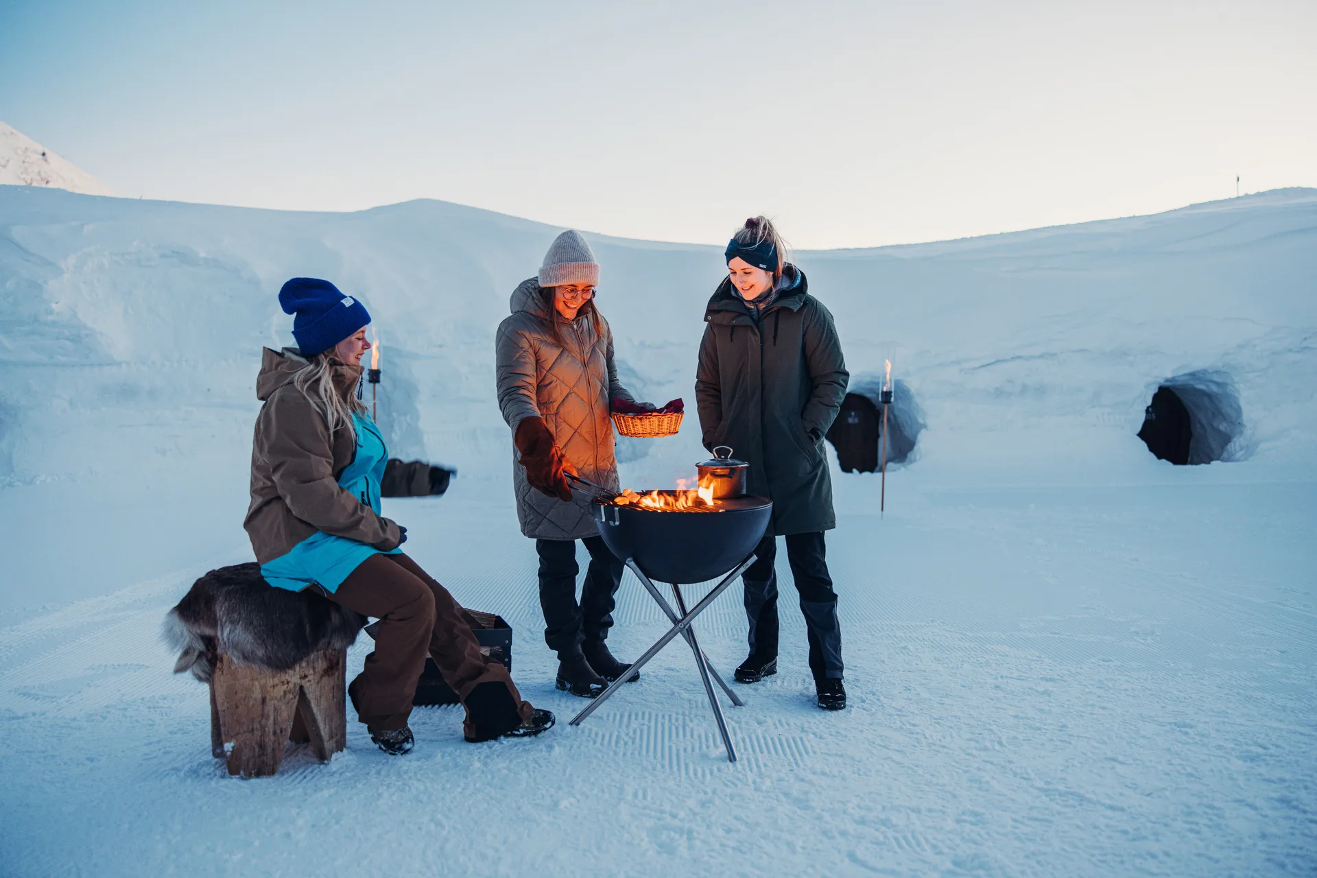 BOWL 57 tripodstativ, Sølv Höfats