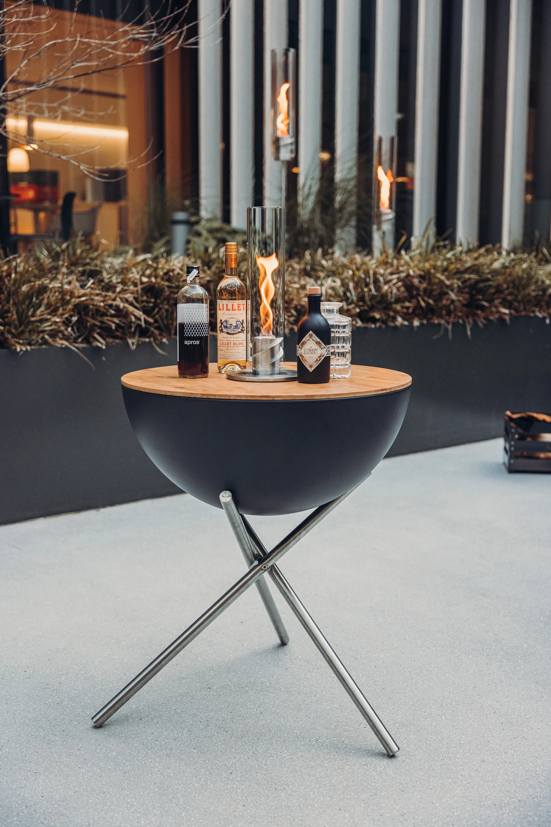 BOWL 70 bakke, Bambus Höfats