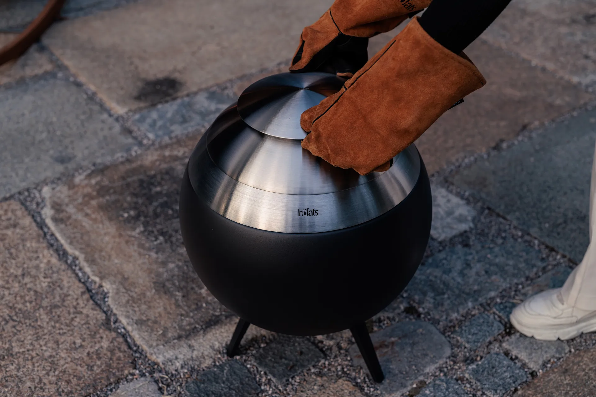 MOON 45 lås, Sølv Höfats