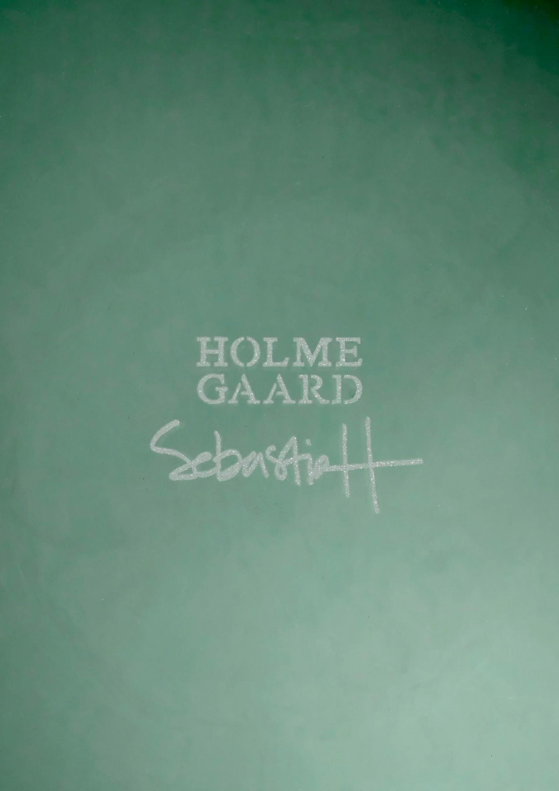 Arc blomsterkrukke Ø14,5 cm, Mørkegrøn Holmegaard