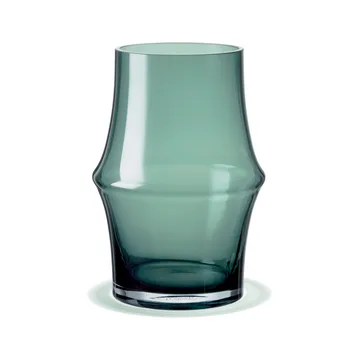 Arc vase 21 cm - Mørkegrøn - Holmegaard