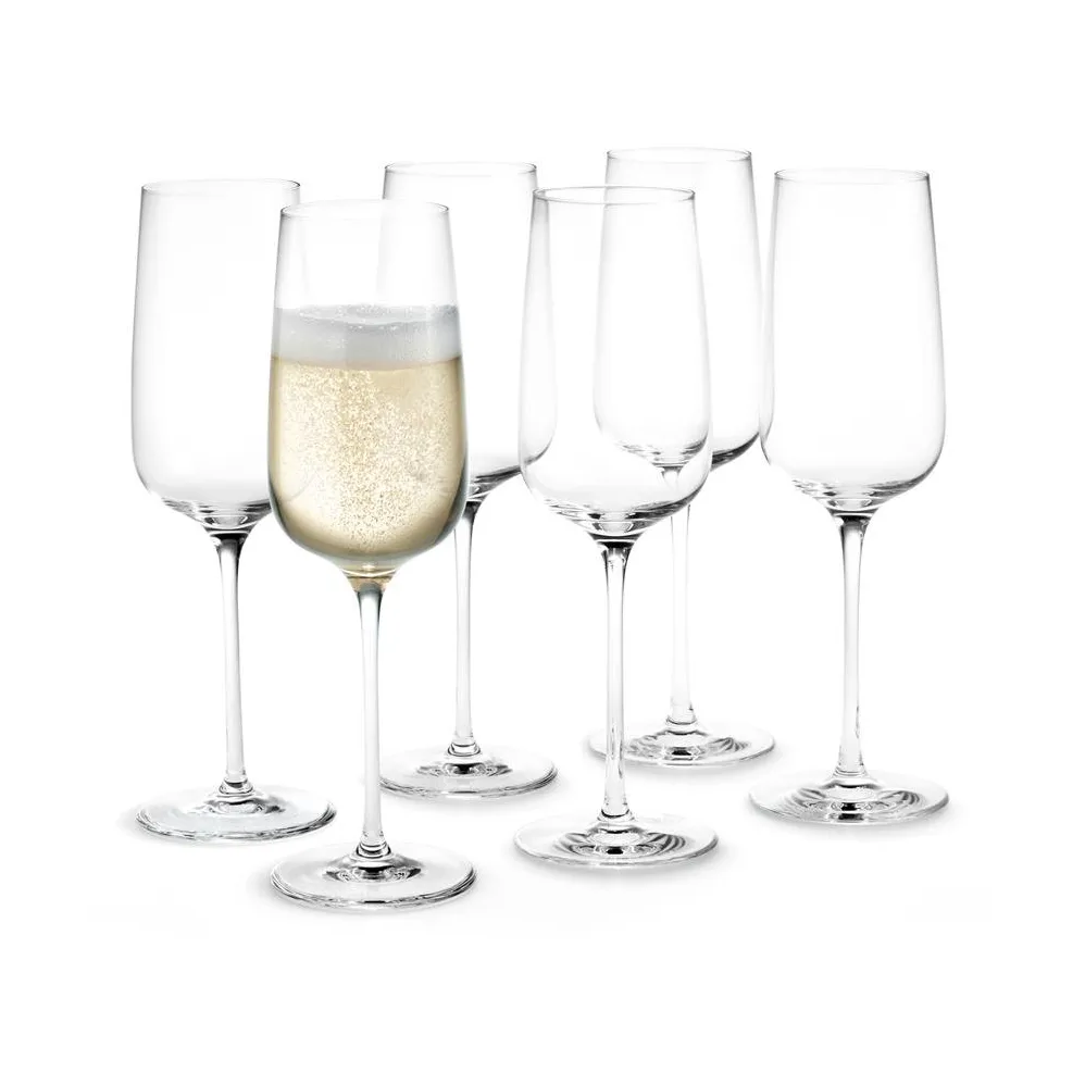 Holmegaard Bouquet champagneglas 6 stk 29 cl