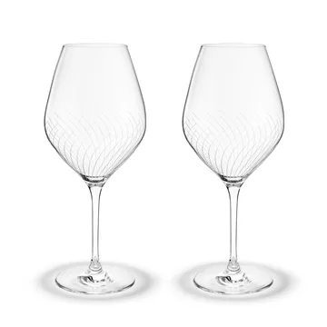 Cabernet Lines bourgogneglas 69 cl 2-pak
 - Klar - Holmegaard