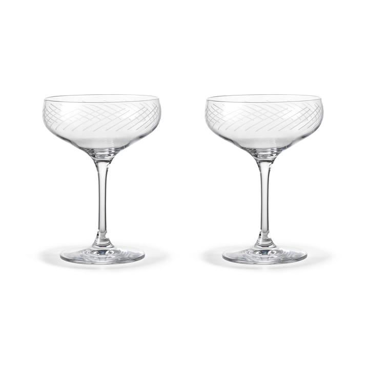 Cabernet Lines cocktailglas 29 cl 2-pak, Klar Holmegaard