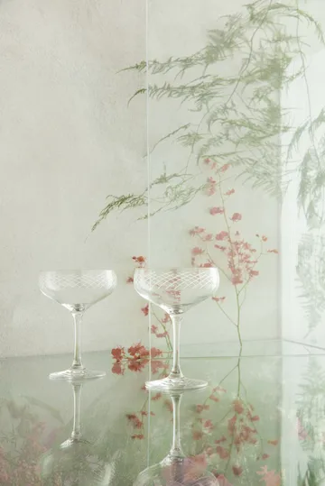 Cabernet Lines cocktailglas 29 cl 2-pak - Klar - Holmegaard