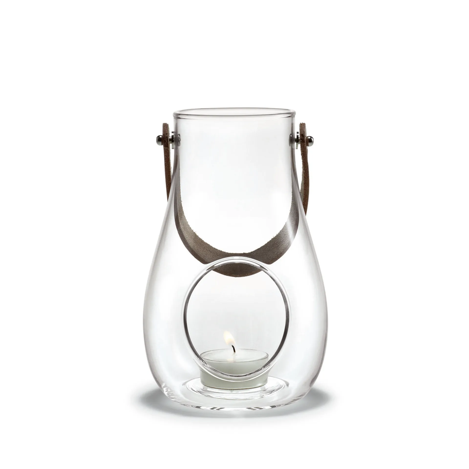 Design With Light Lanterne, klar, 16 cm Holmegaard