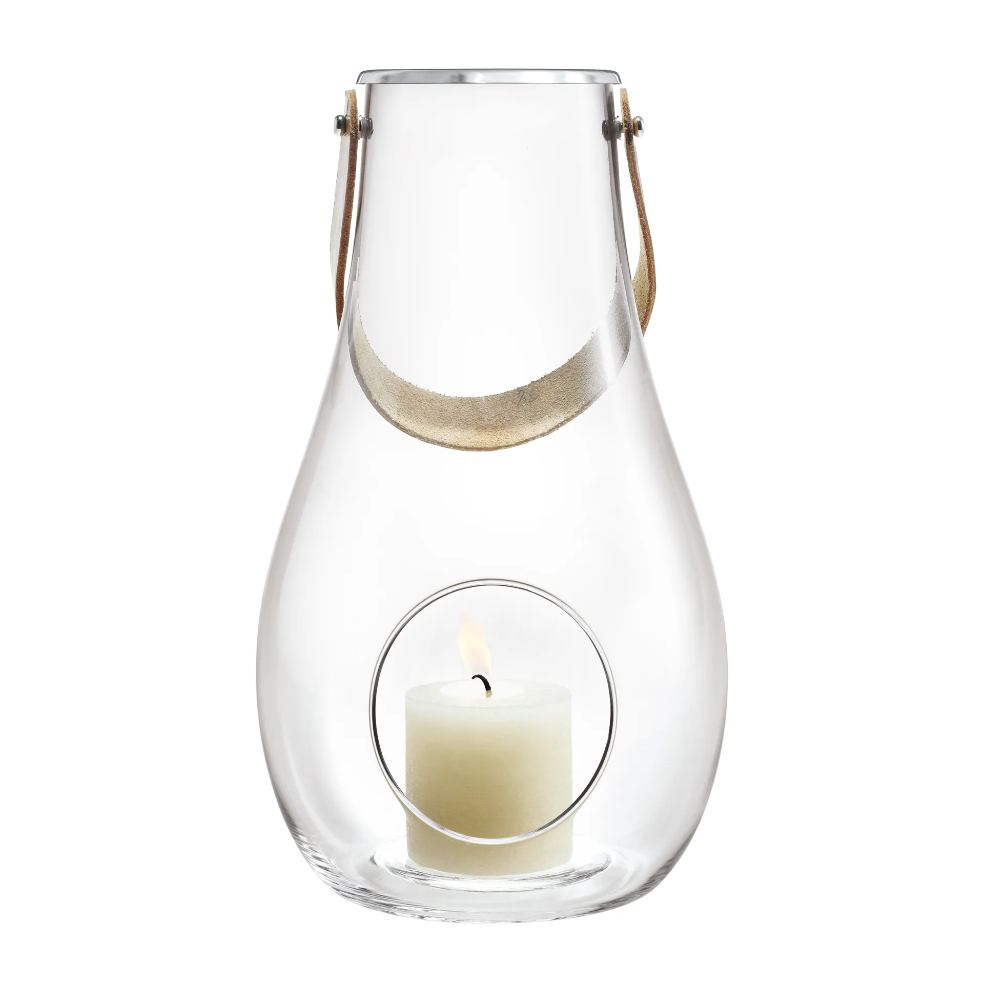 Design With Light Lanterne, klar, 29 cm Holmegaard
