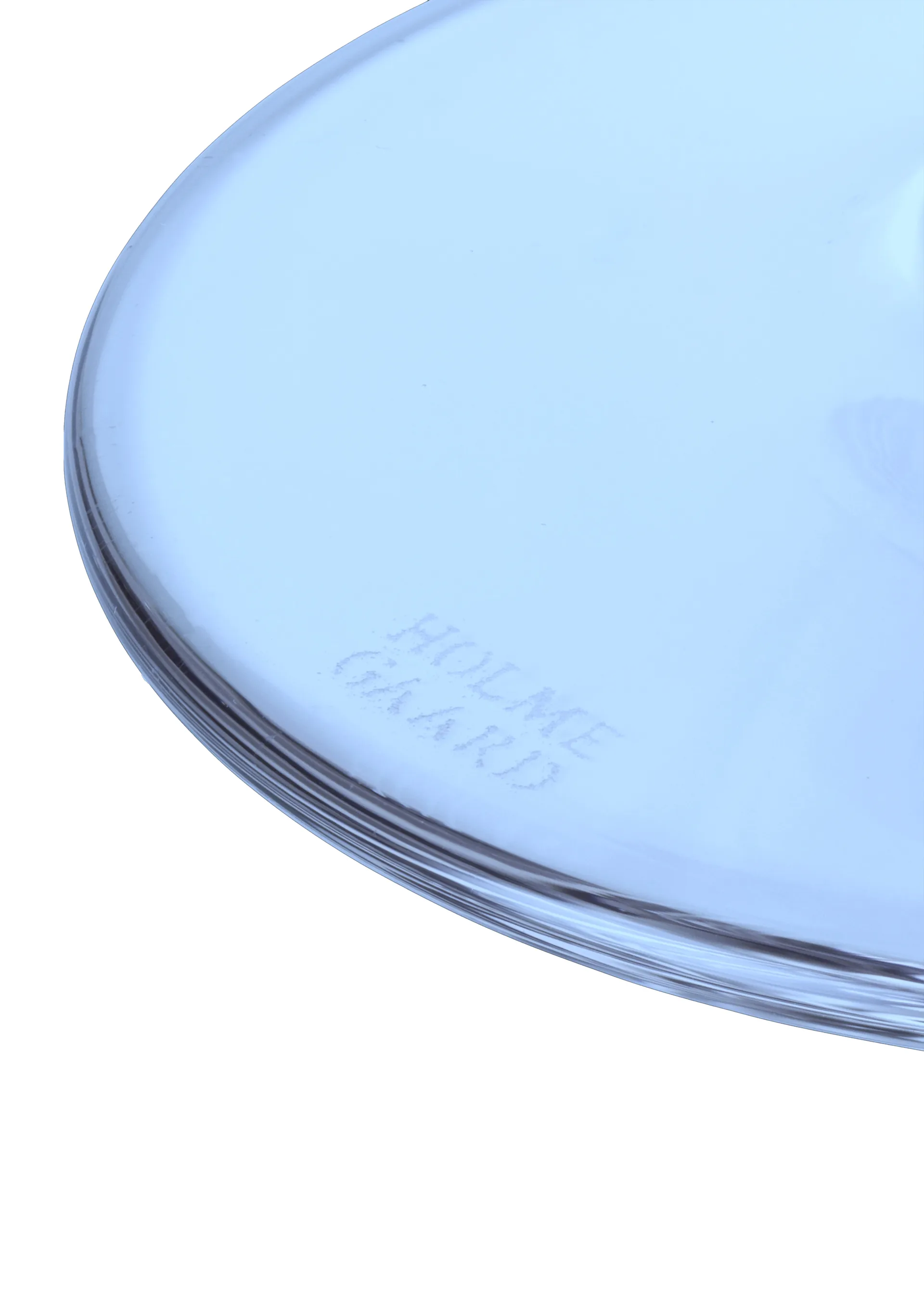 Flow glas på fod 35 cl, Mørkeblå Holmegaard